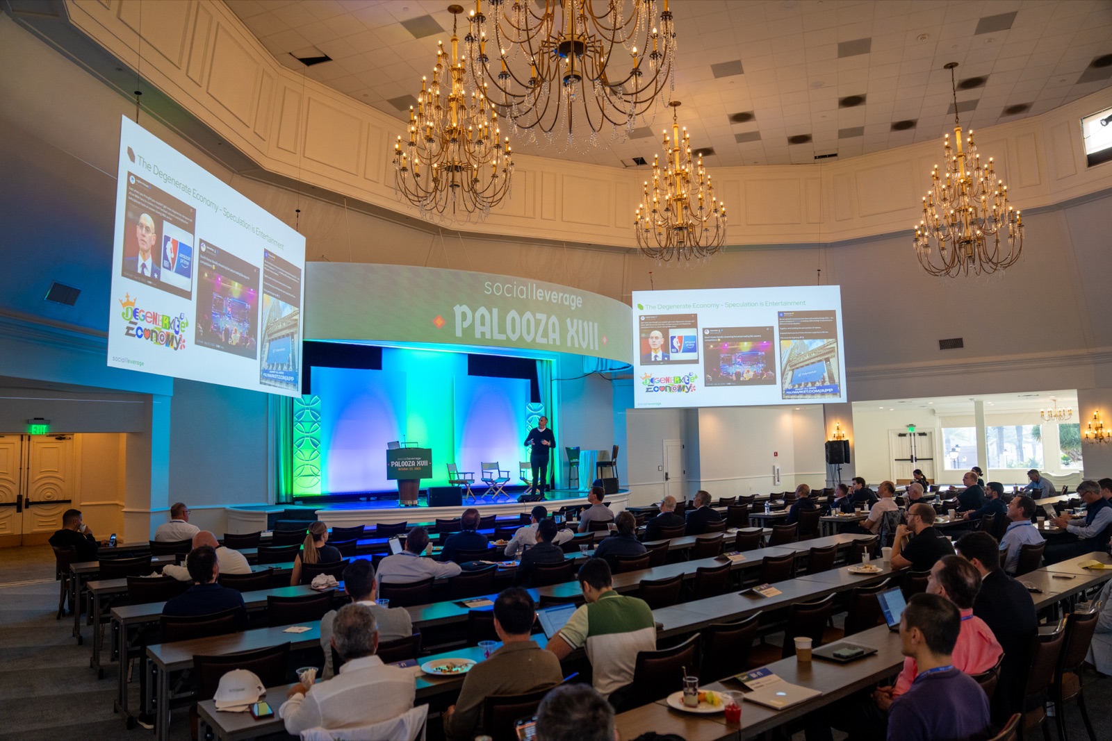 Palooza XVII main stage and audience