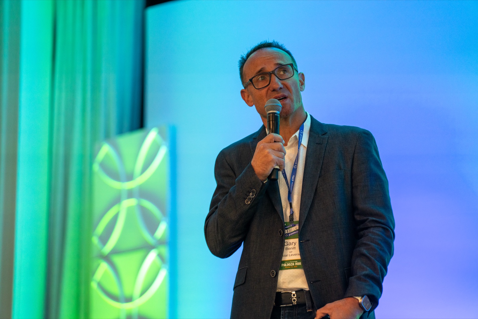 Speaker presenting at Palooza XVII