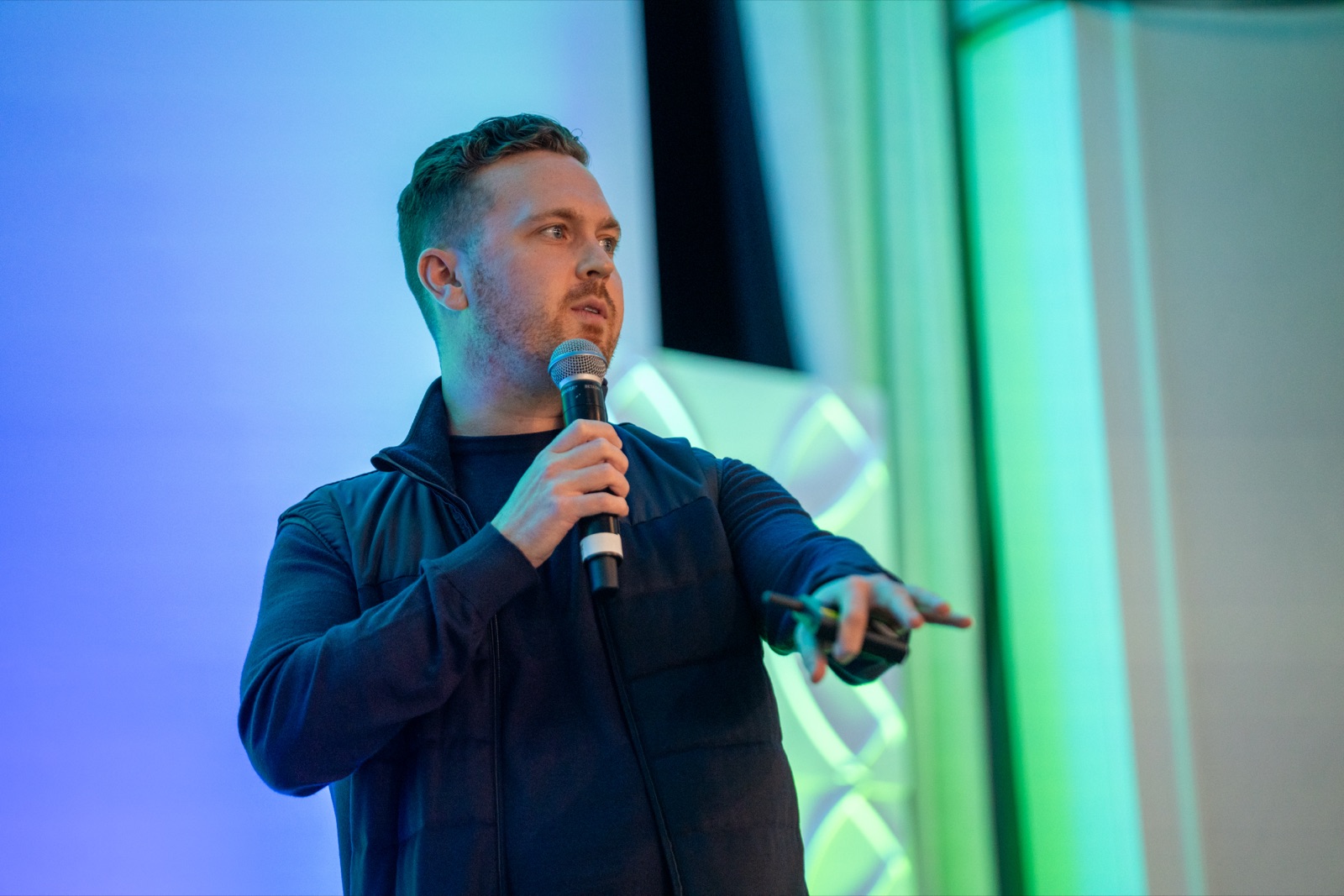 Speaker presenting at Palooza XVII