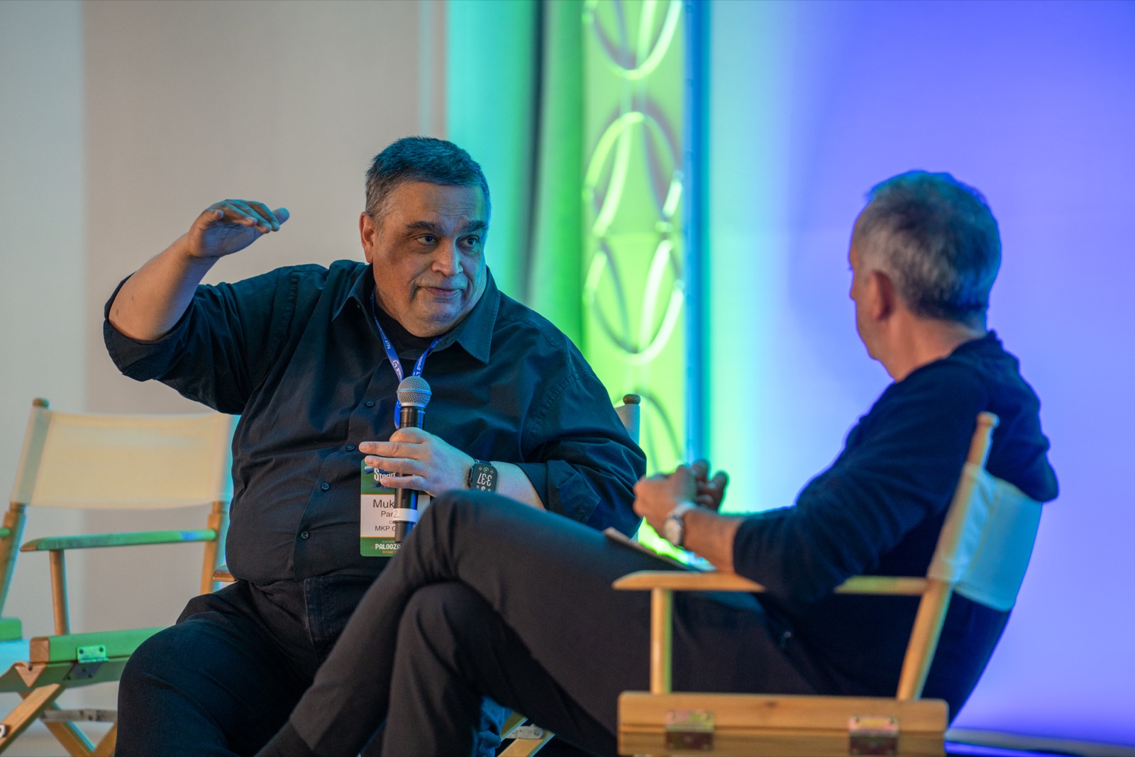 Fireside chat at Palooza XVII